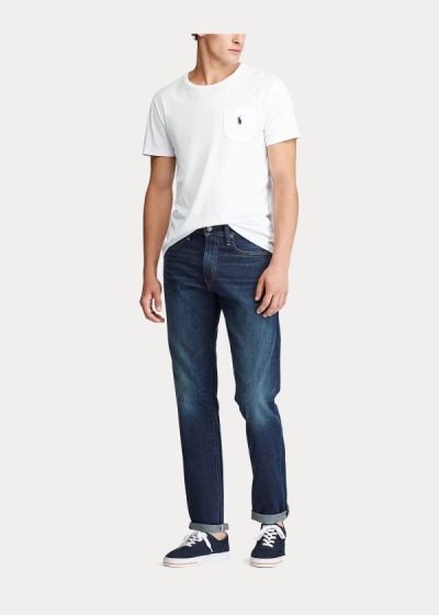 Jeans Polo Ralph Lauren Hombre Azules Azules - Hampton Relaxed Straight - KSFXY8916